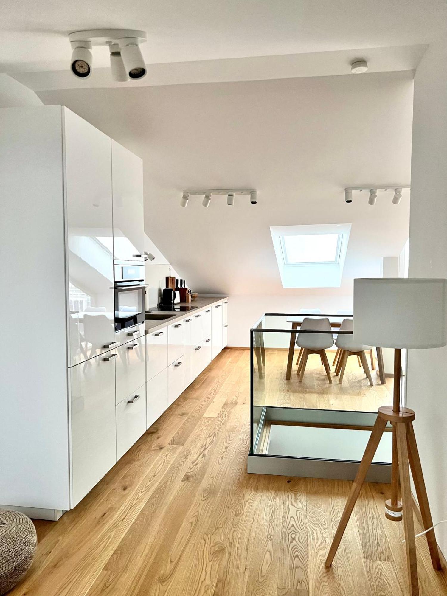 Ferienwohnung Gmunden Skyline Exterior foto